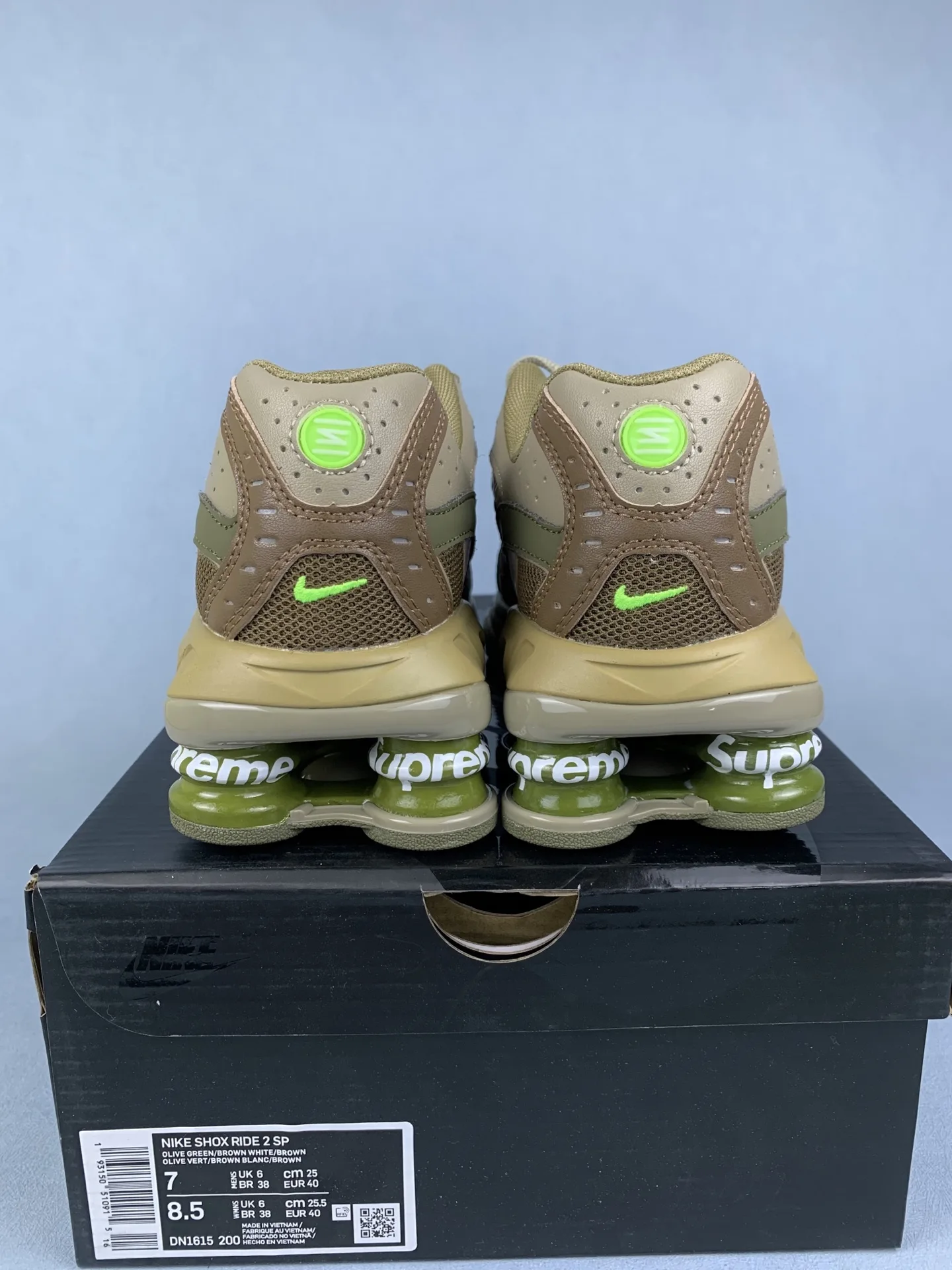 Supreme x Nike Shox Ride 2 Shoes product photo from LabelPicks