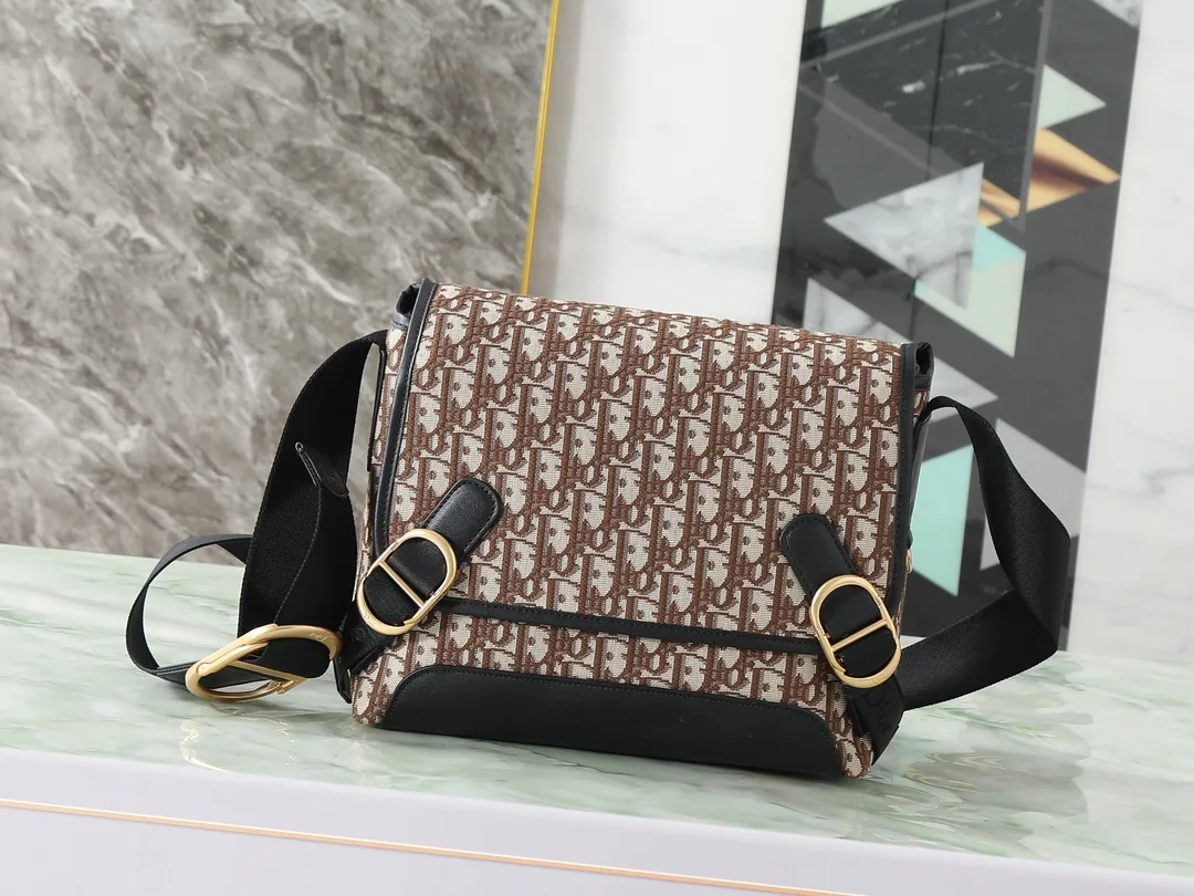 Dior Brown Oblique Canvas Crossbody Bag product photo from LabelPicks