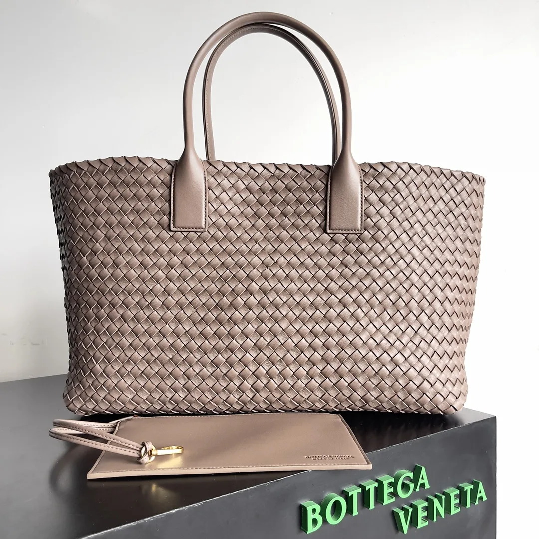 Bottega Veneta Cabat Intrecciato Woven Leather Tote Bag product photo from LabelPicks