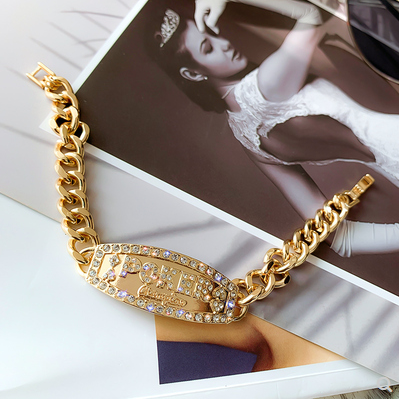 Alphabet Bracelet women's fortune transfer Bracelet small minority design fashion