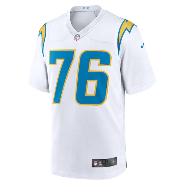 Joe Alt Los Angeles Chargers Nike 2024 NFL Draft First Round Pick Player Game Jersey - White