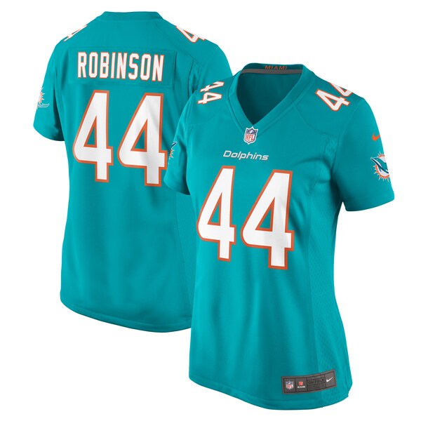 Chop Robinson Miami Dolphins Nike Women's  Game Jersey -  Aqua