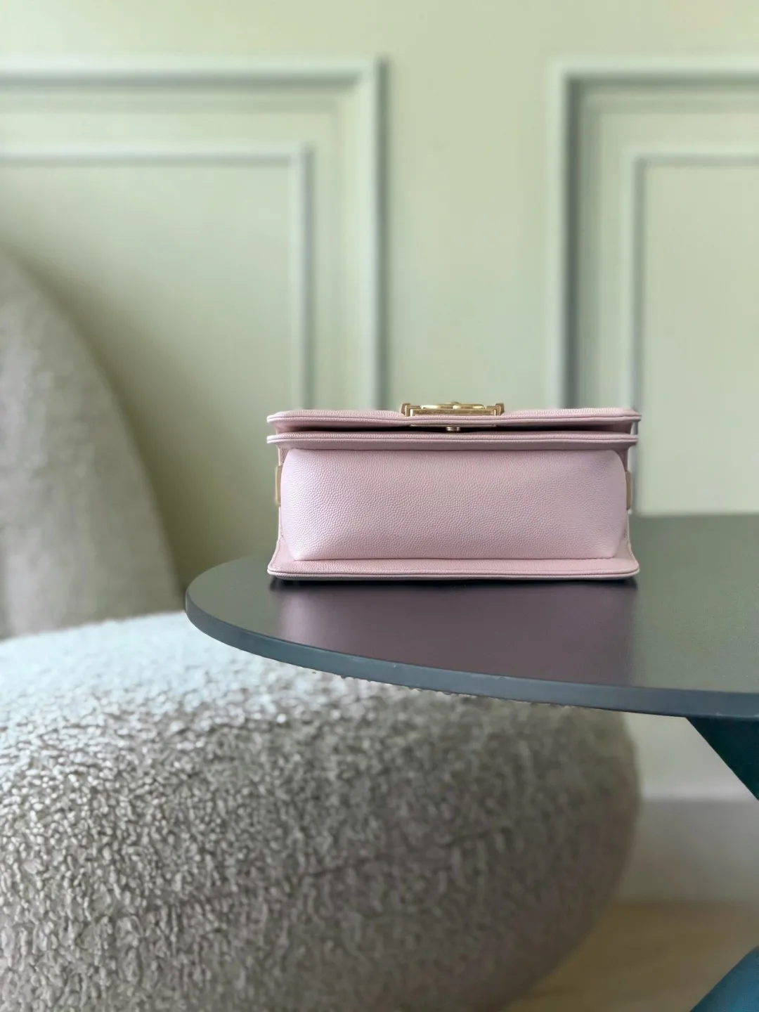 Chanel Pink Quilted Leather Crossbody Bag product photo from LabelPicks