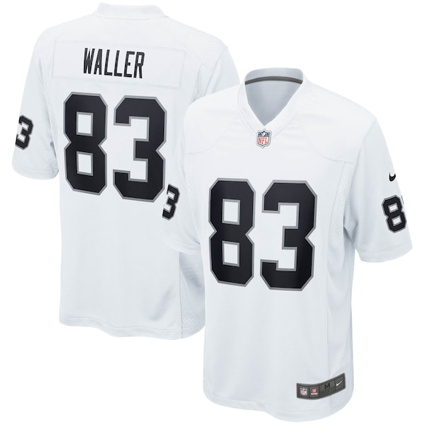 Darren Waller Las Vegas Raiders Nike Game Jersey - White/Black