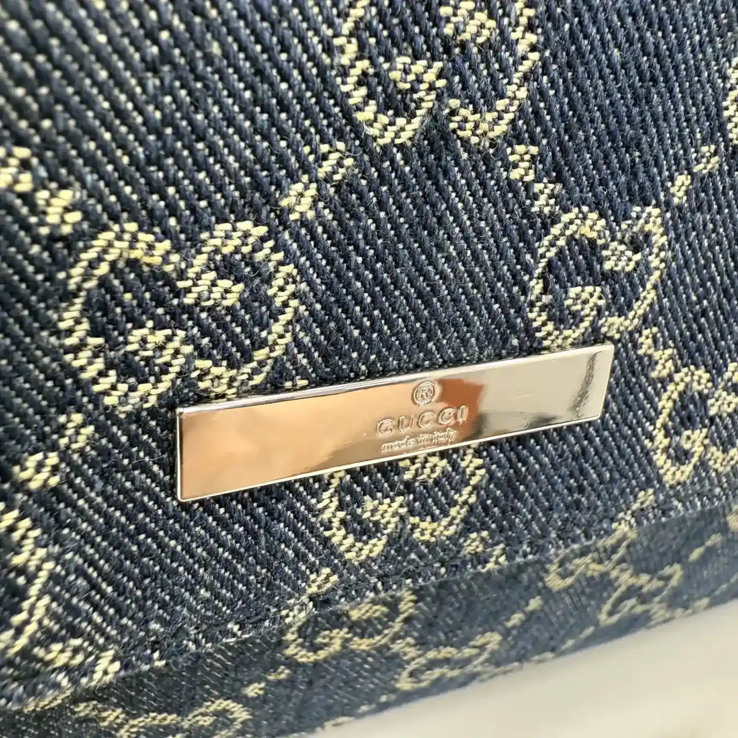 Gucci Blue Generation Nylon Shoulder Bag product photo from LabelPicks