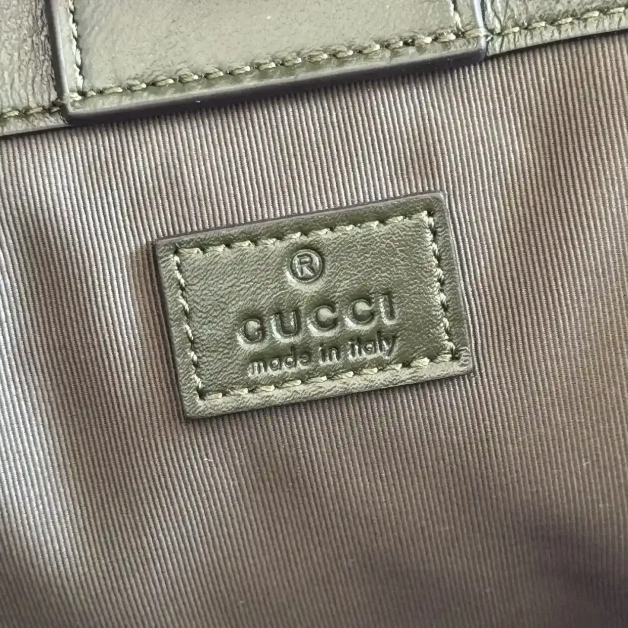 Gucci Marmont Green GG Supreme Canvas Tote Bag product photo from LabelPicks