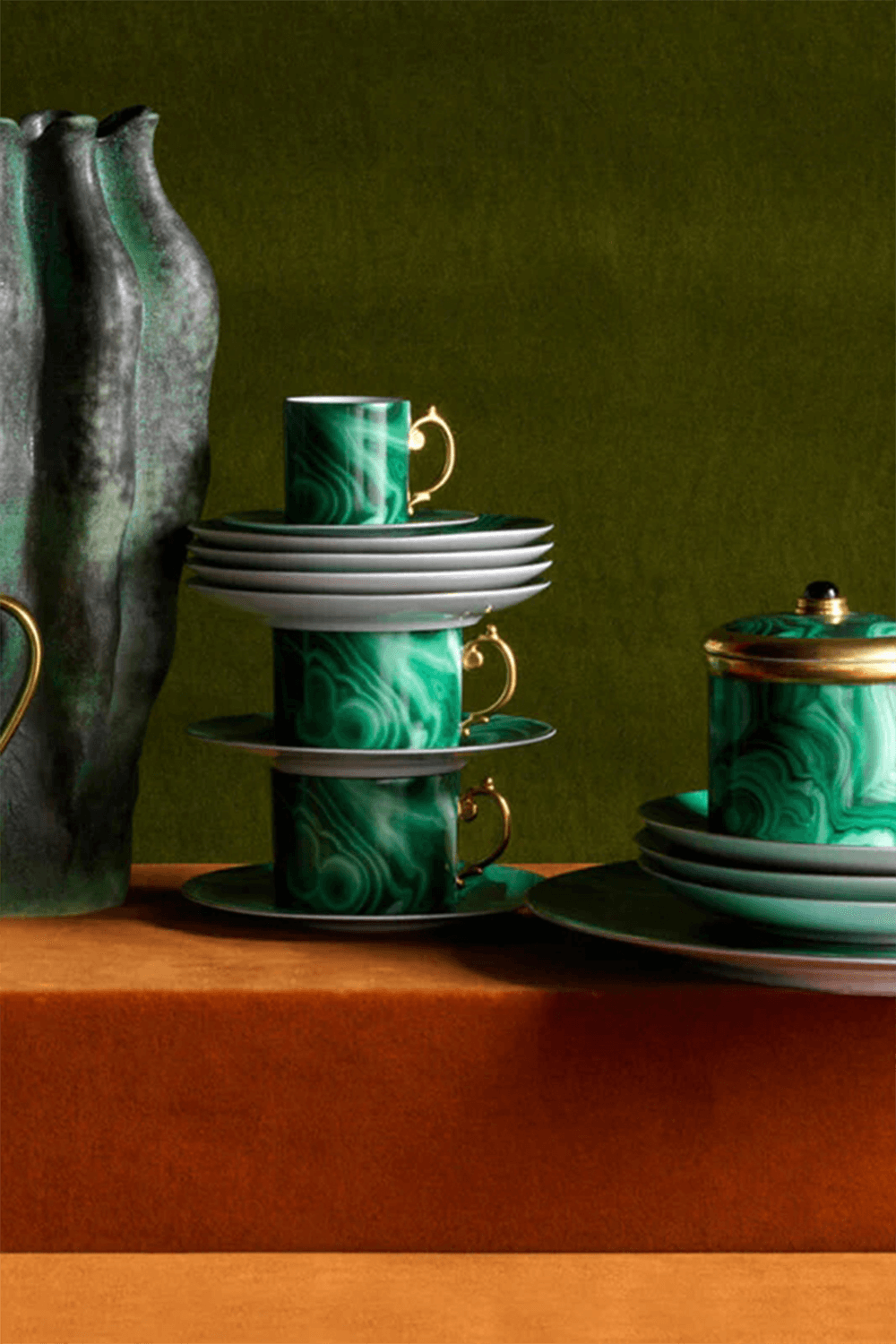 LOBJET Malachite Candle