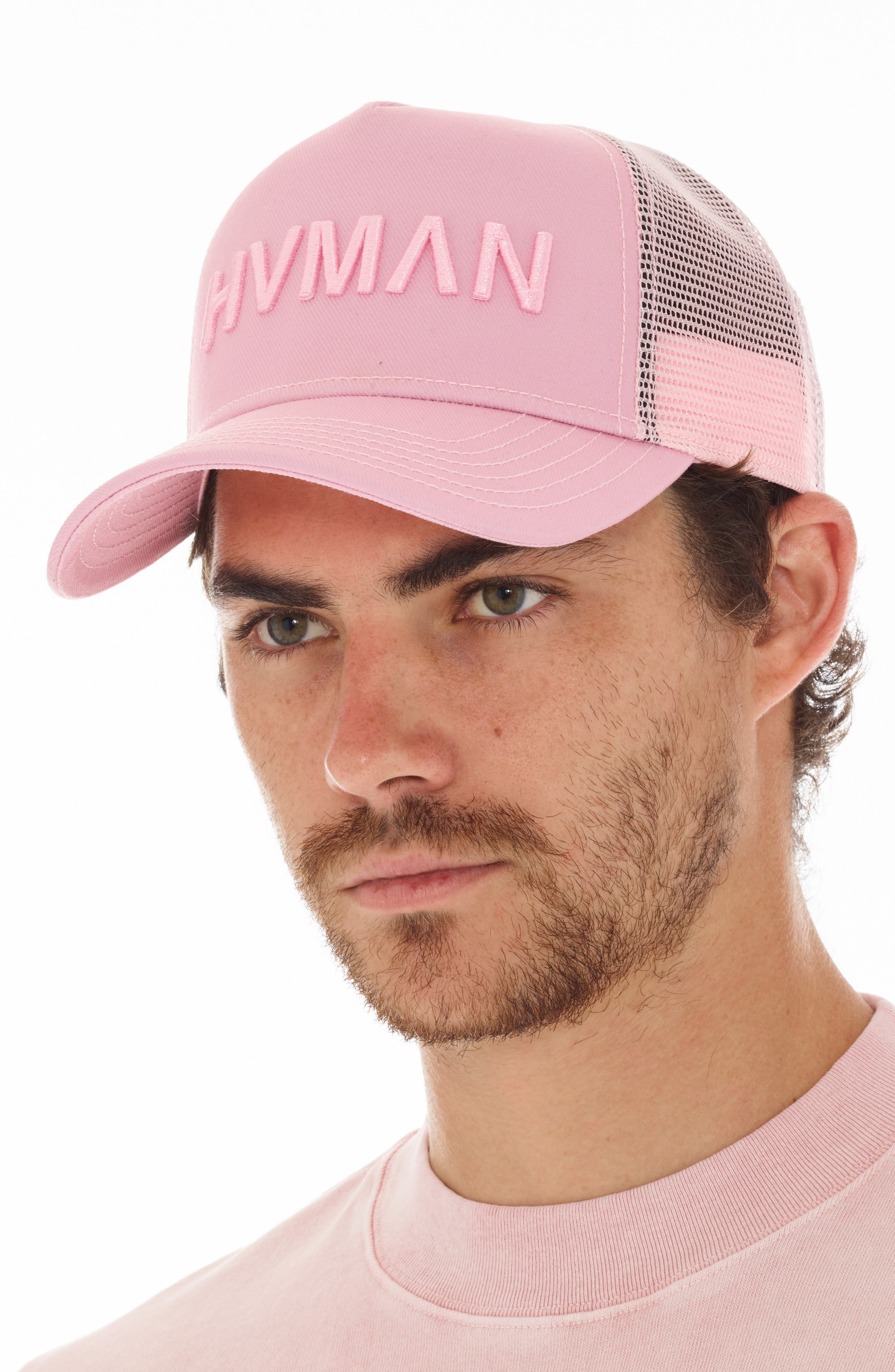 HVMAN Logo Mesh Trucker Hat