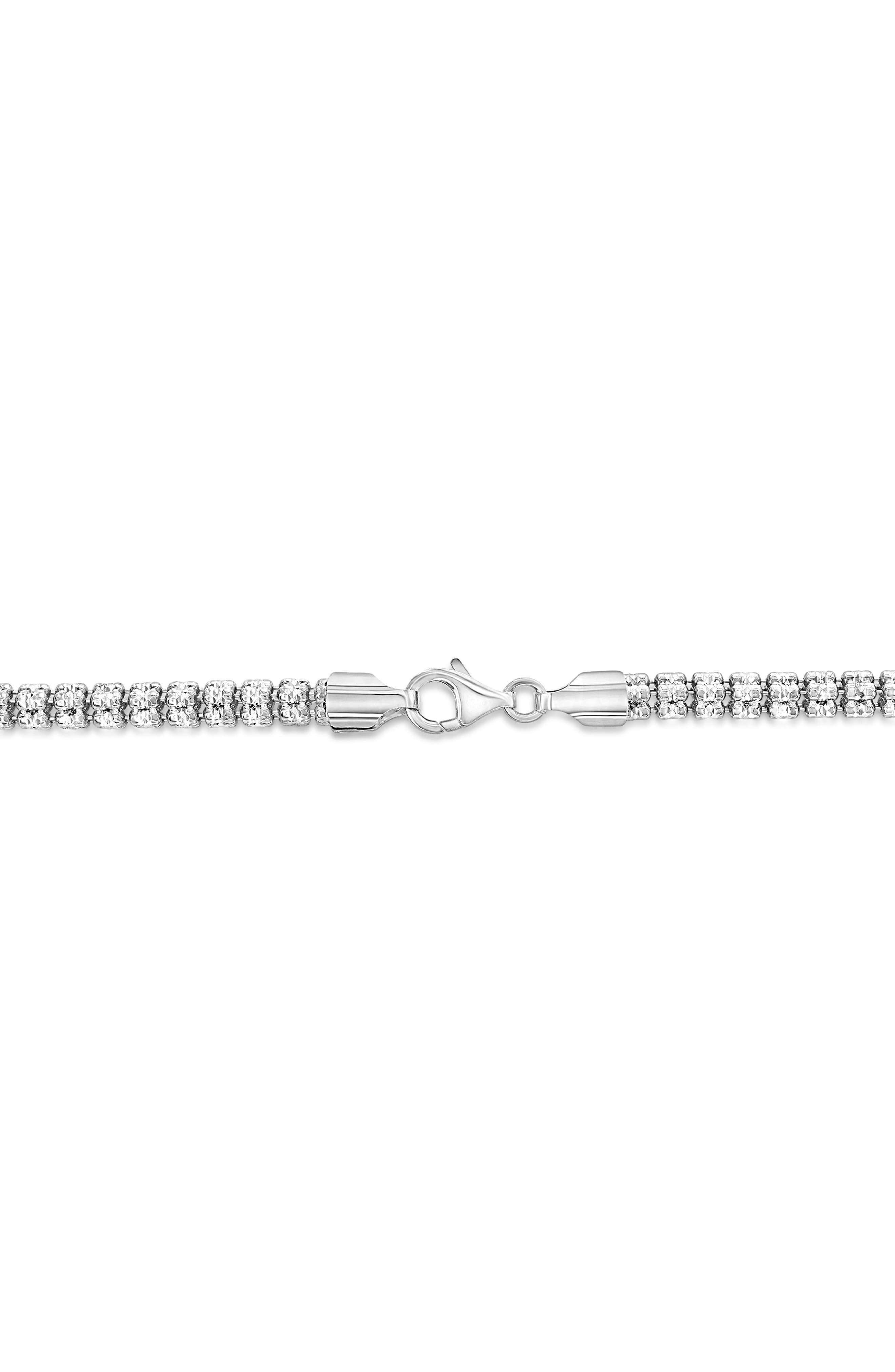 SIMONA D-C Ice Barrel Chain Necklace