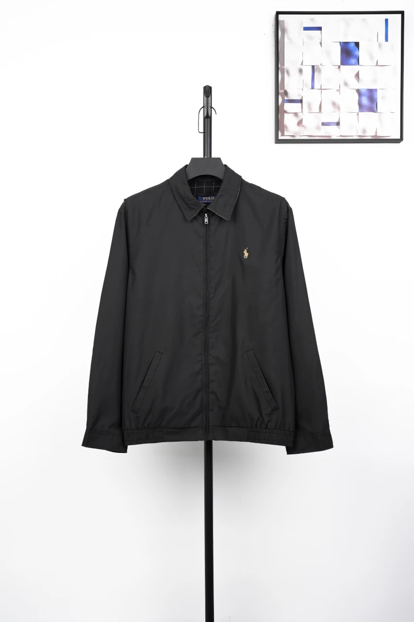Ralph Lauren Black Pony Embroidered Harrington Jacket product photo from LabelPicks