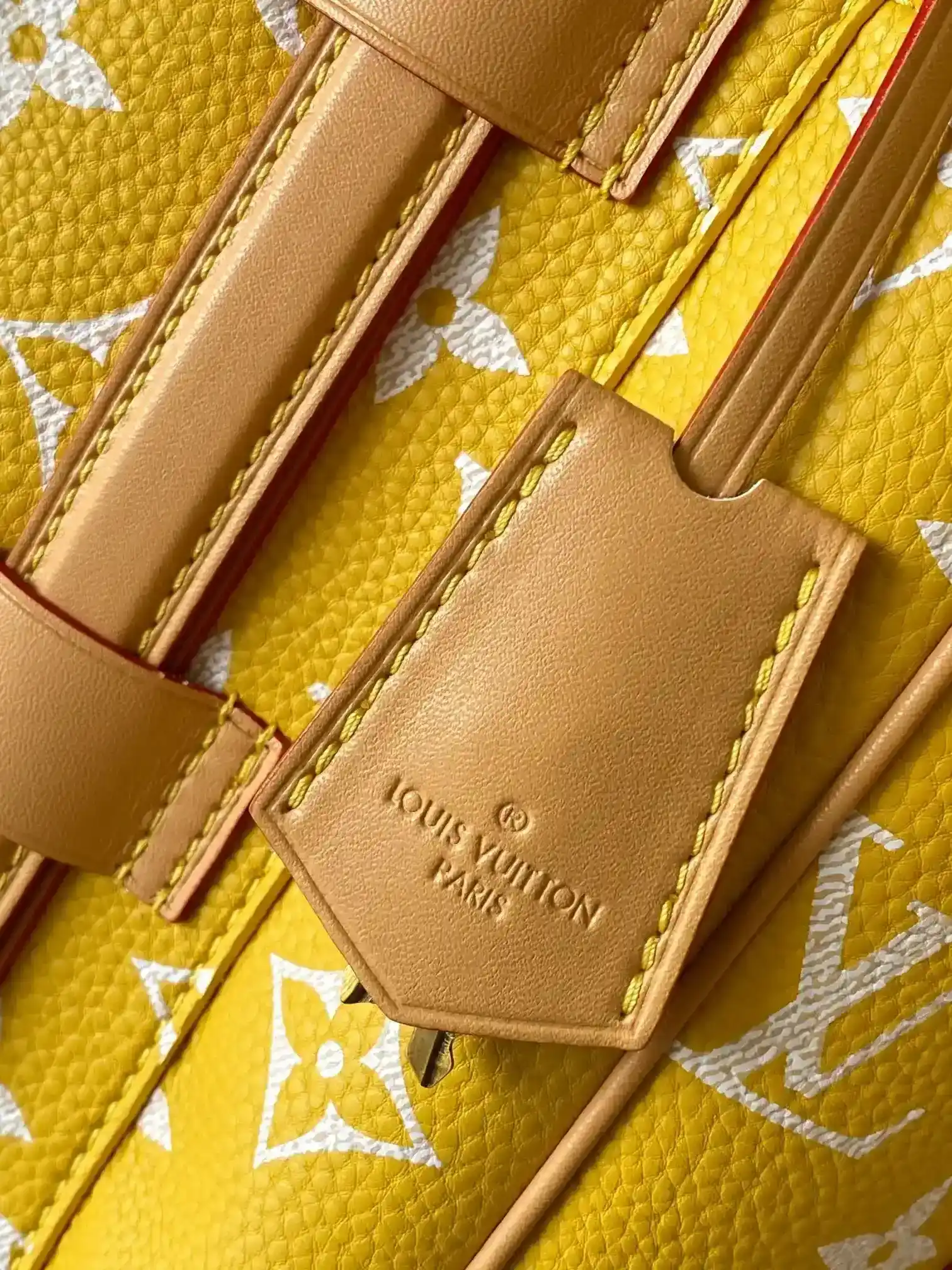 Louis Vuitton Christopher Yellow Monogram Canvas Backpack product photo from LabelPicks