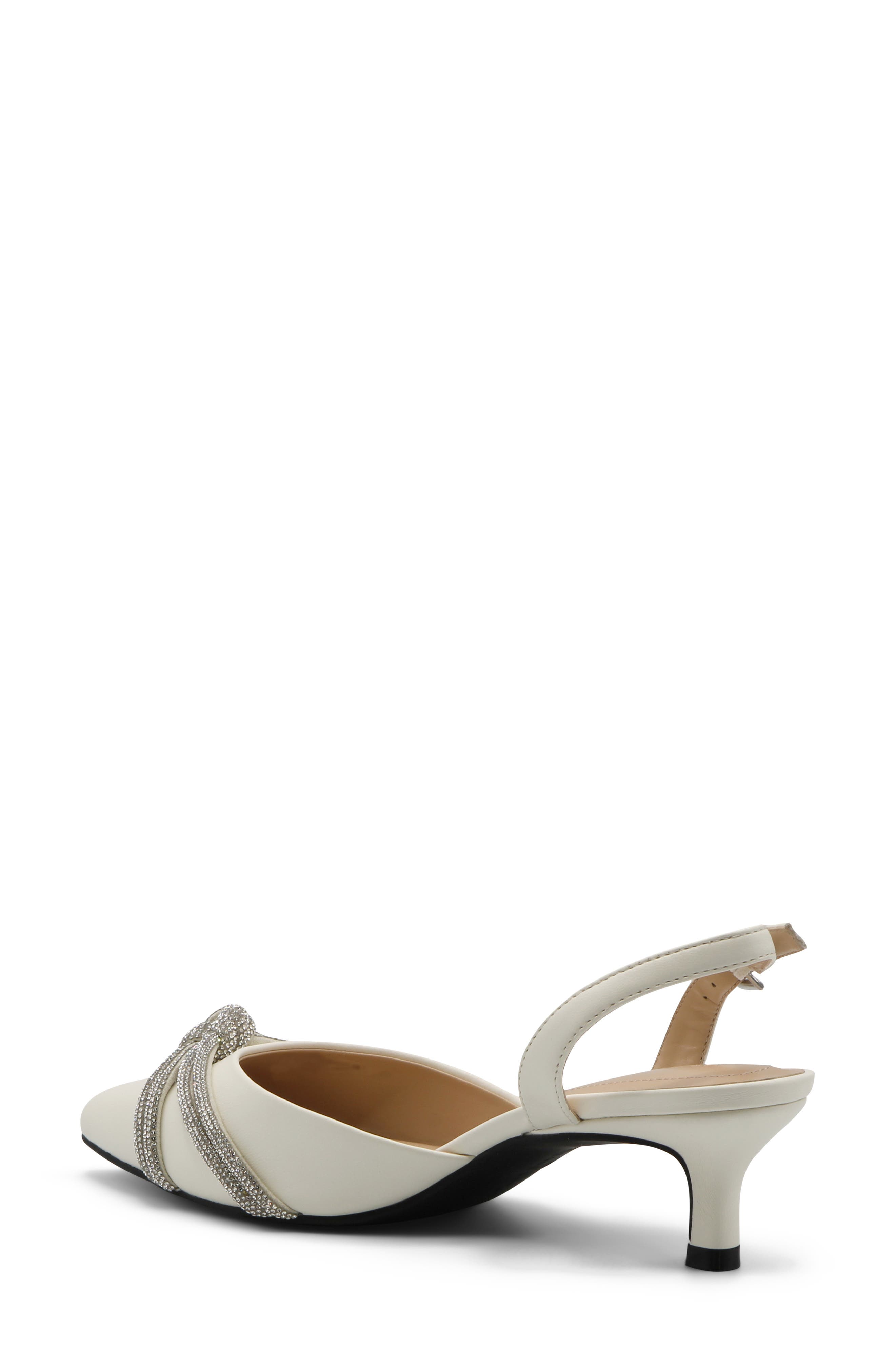 Adrienne Vittadini Sabriel Rhinestone Bow Pump
