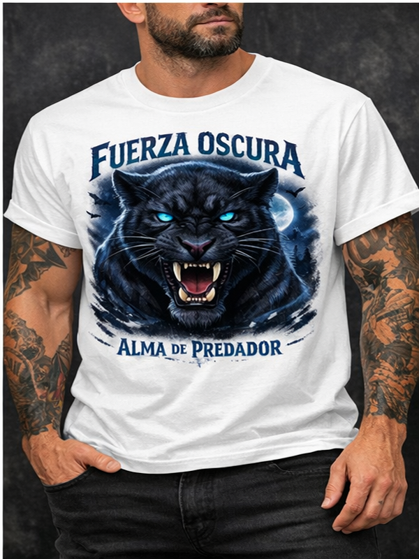 Remera Pantera Oscura | Streetwear Dark Unisex