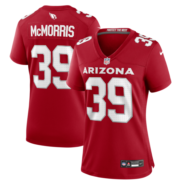 Patrick McMorris Arizona Cardinals Nike Women's Team Game Jersey -  Cardinal