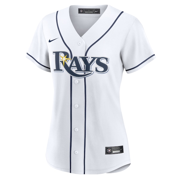 Tampa Bay Rays Nike Women's Home Custom Replica 2.0 Jersey - White