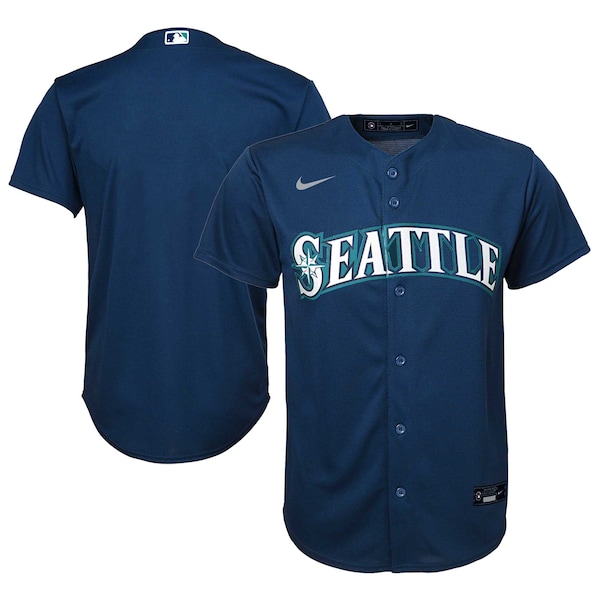 Seattle Mariners Nike Youth Alternate Replica Team Jersey - Navy