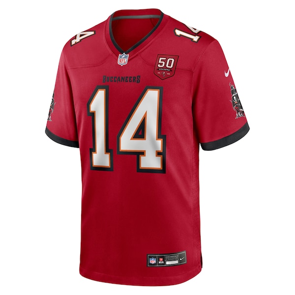 Chris Godwin Jr. Tampa Bay Buccaneers Nike 50th Season Team Game Jersey - Red