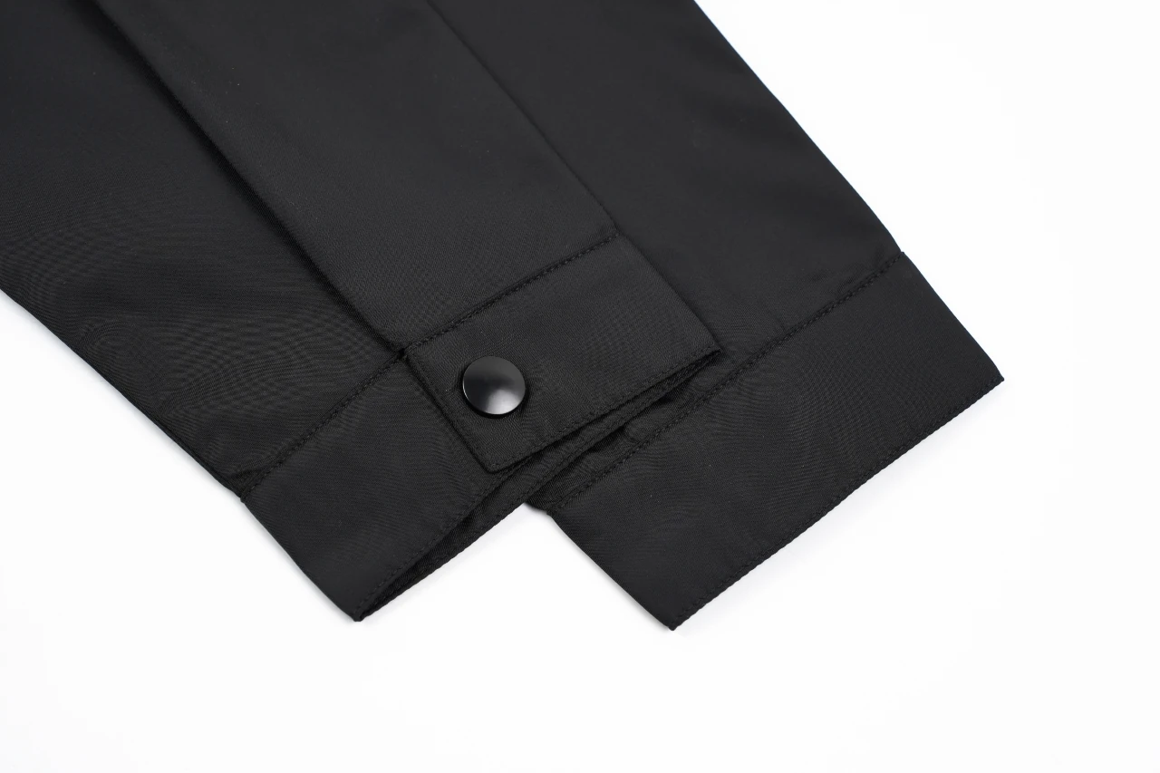 Prada Black Re-Nylon Pocket Shirt Jacket product photo from LabelPicks