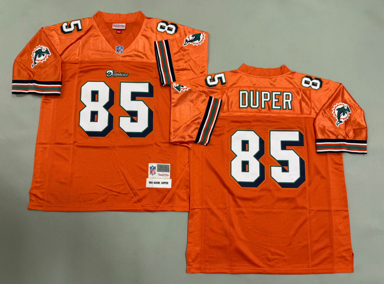 Mark Duper Miami Dolphins Authentic Throwback Retired Player Jersey