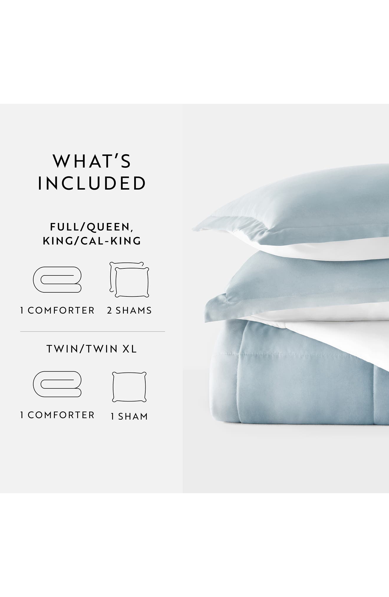 HOMESPUN Ocean Waves Reversible 3-Piece Comforter Set