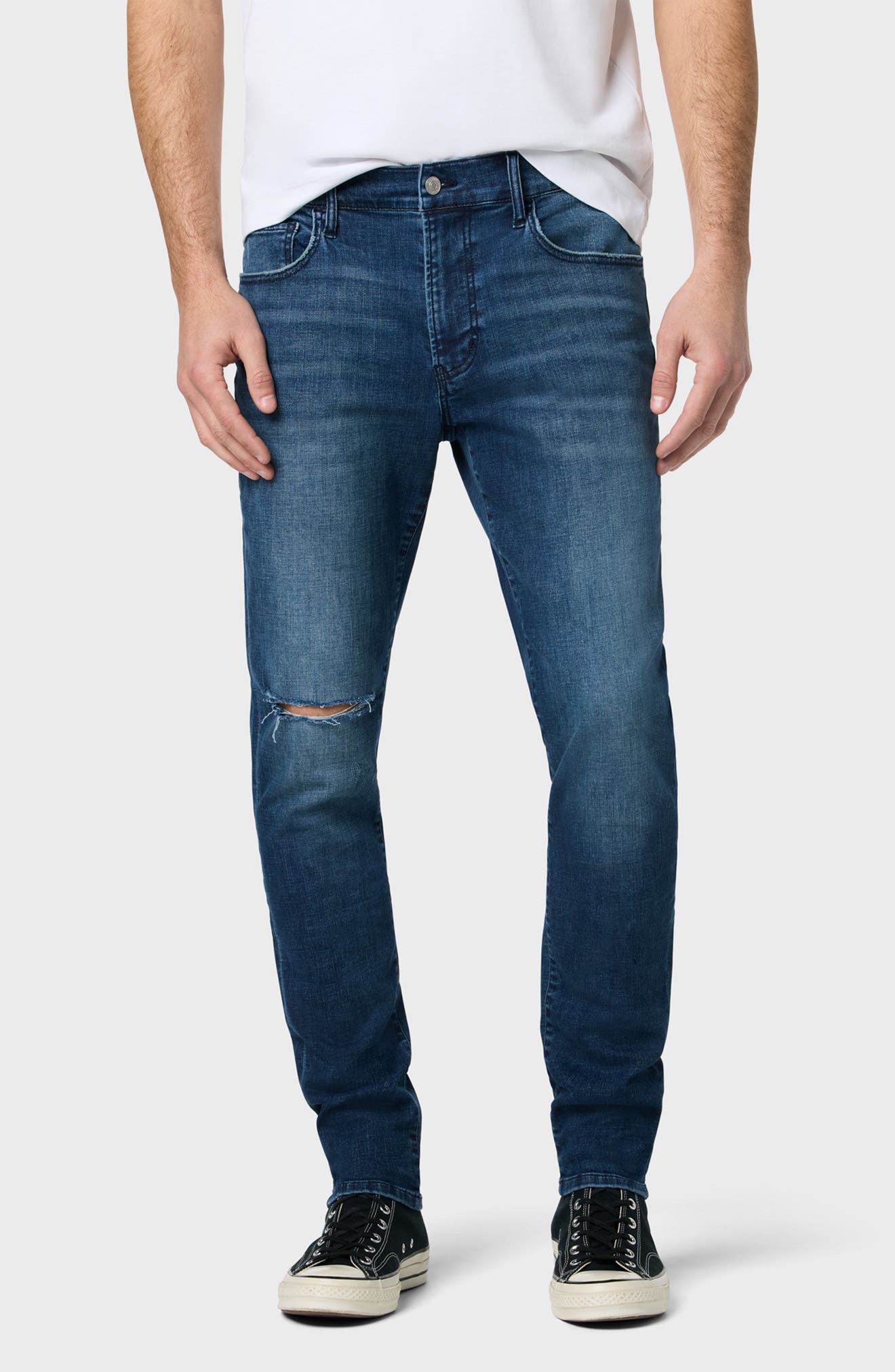 Hudson Jeans Zane Ripped Skinny Jeans