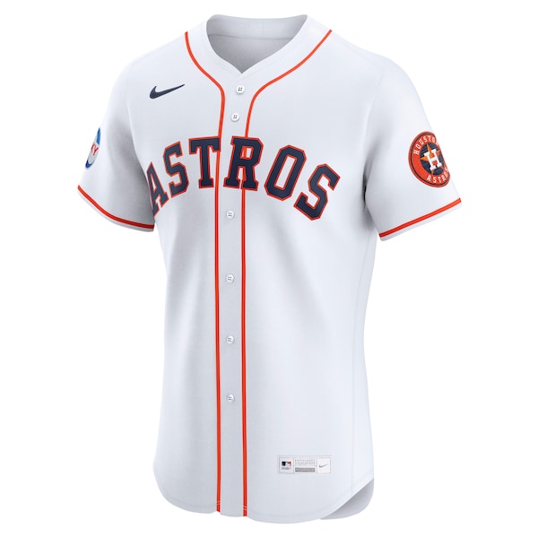 Houston Astros Nike Home Elite Jersey - White