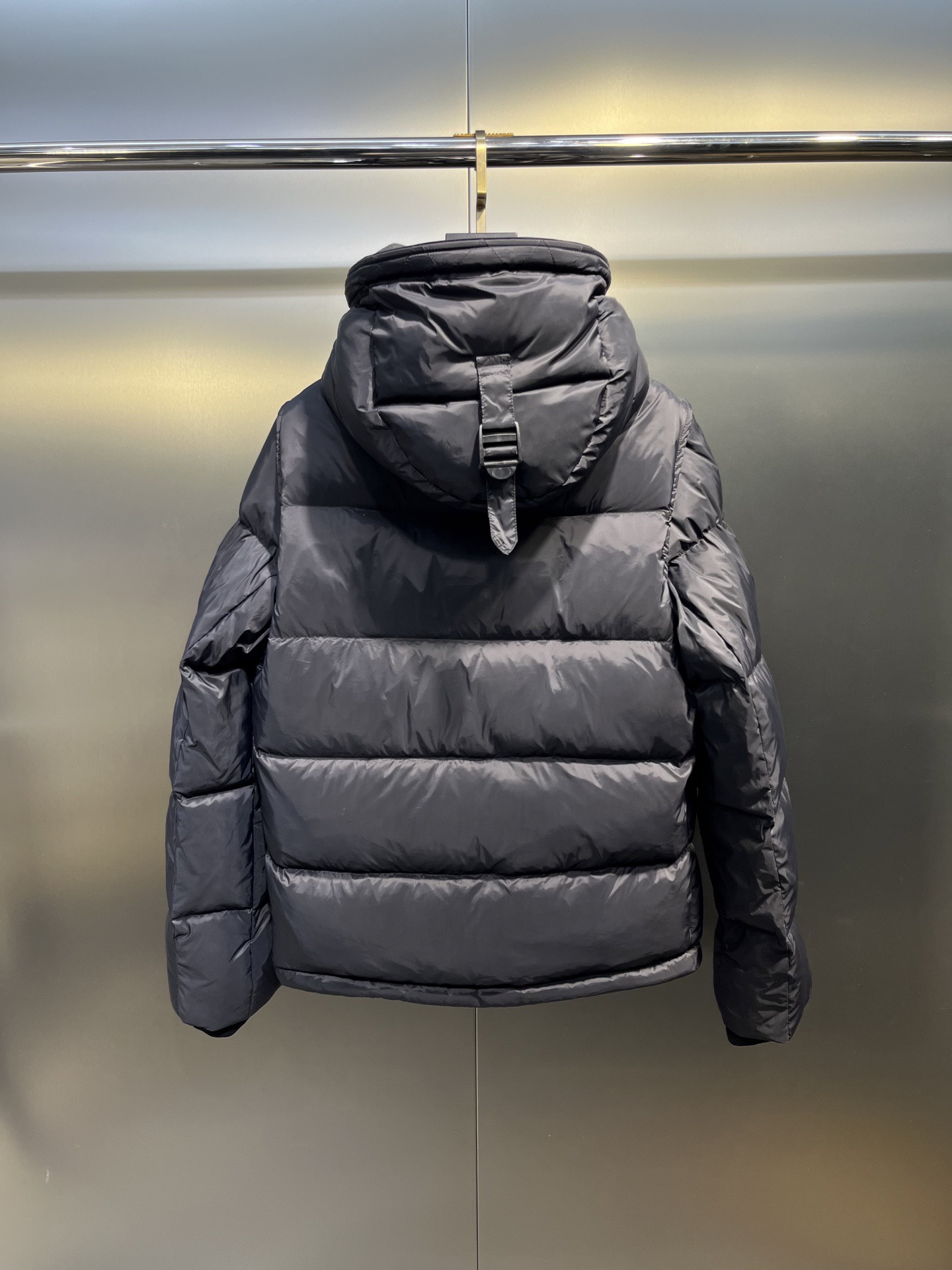 0904 New hat detachable down coat