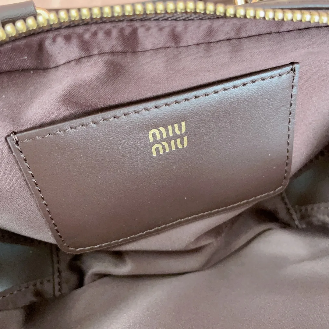 Miu Miu Satin Arcadie Top Handle Bag product photo from LabelPicks