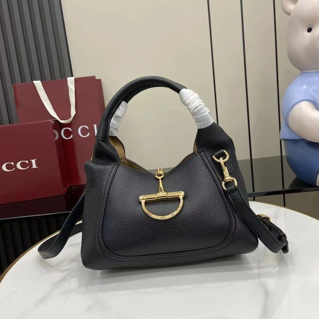 Gucci Grained Leather Shoulder Bag product photo from LabelPicks