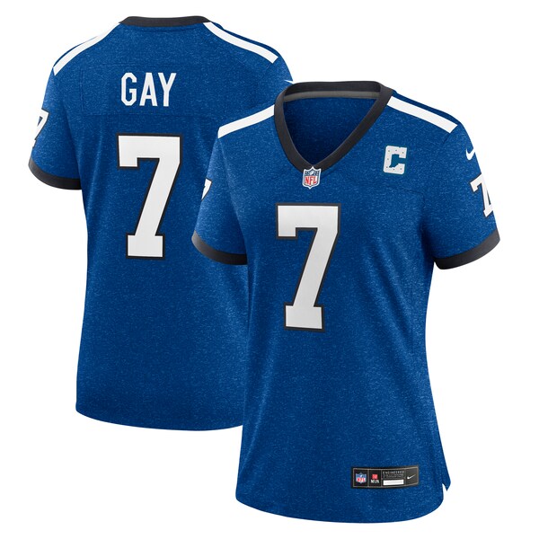 Matt Gay Indianapolis Colts Nike Women's Indiana Nights Alternate Game Jersey - Royal/Royal