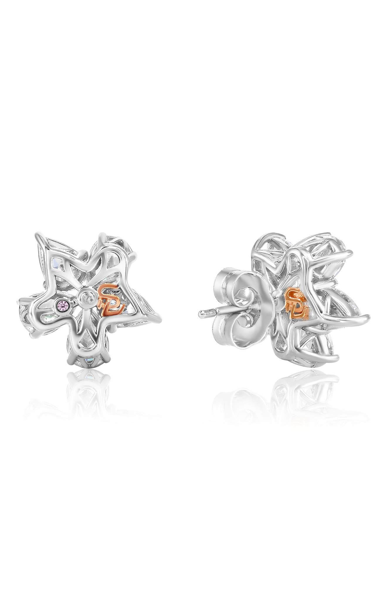 SUZY LEVIAN Cubic Zirconia Flower Cluster Stud Earrings