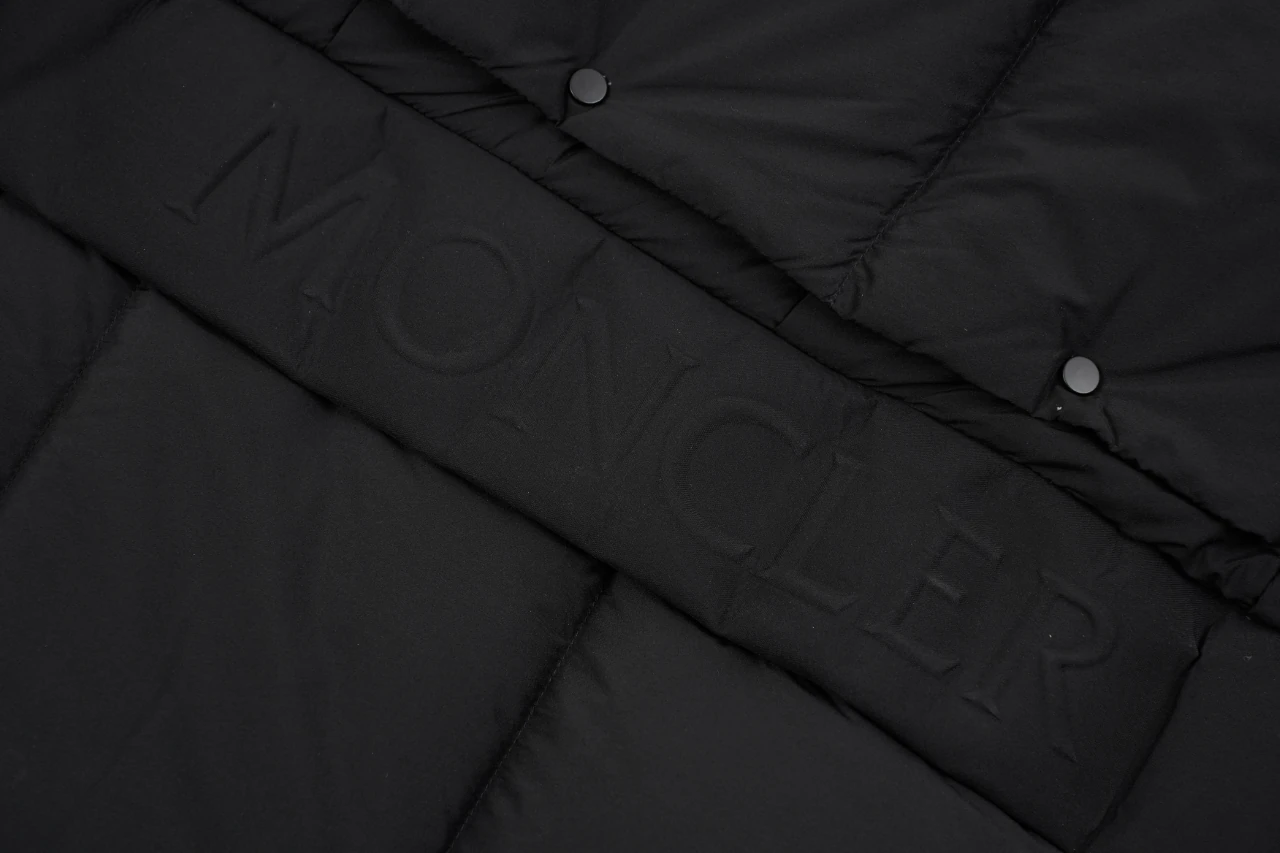Moncler Black Paneled Quilted Down Jacket product photo from LabelPicks