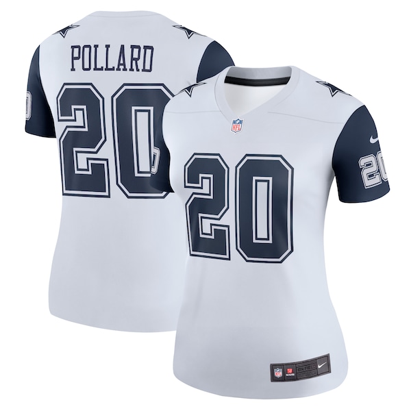 Tony Pollard Dallas Cowboys Nike Women's Alternate Legend Jersey - White/Navy