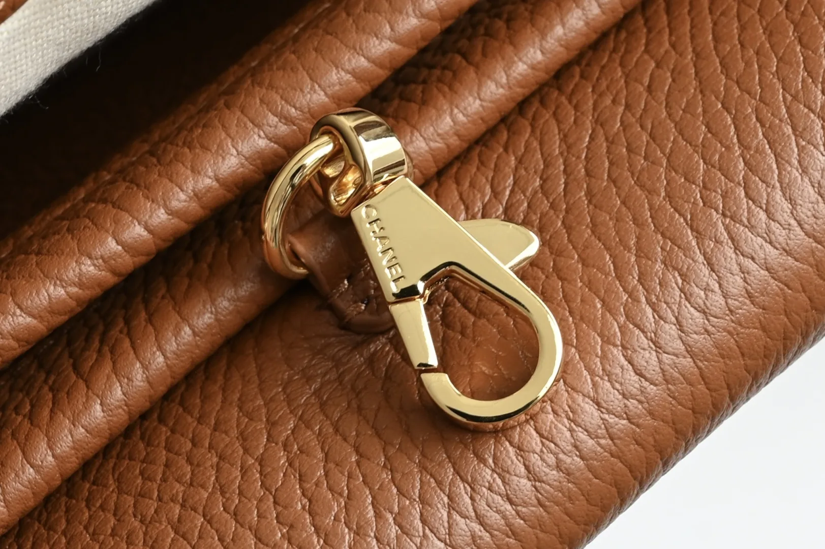 Chanel Brown Calfskin Top Handle Bag product photo from LabelPicks