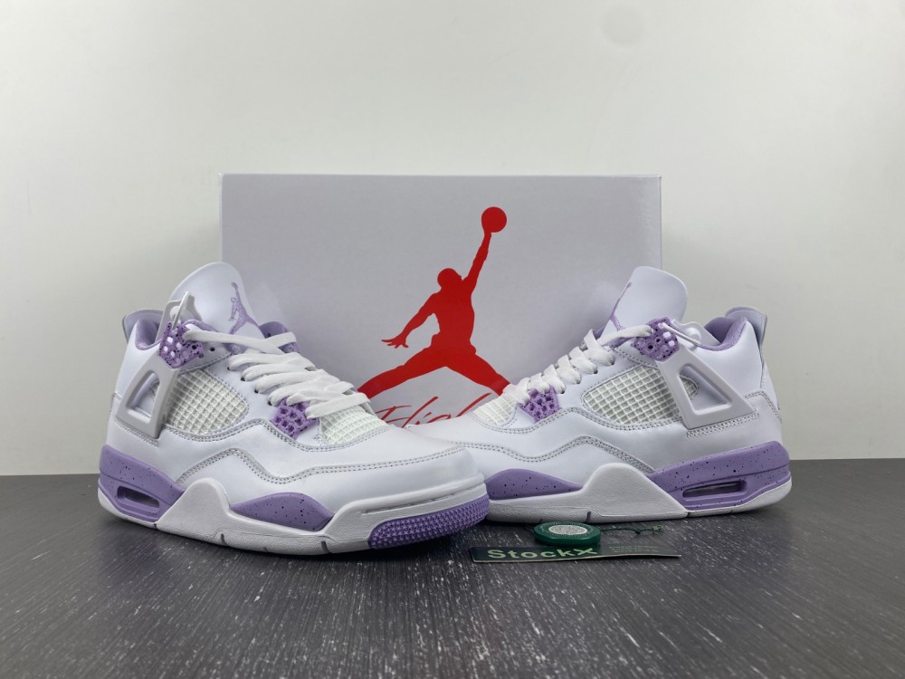 Air Jordan 4 “”White Purple”