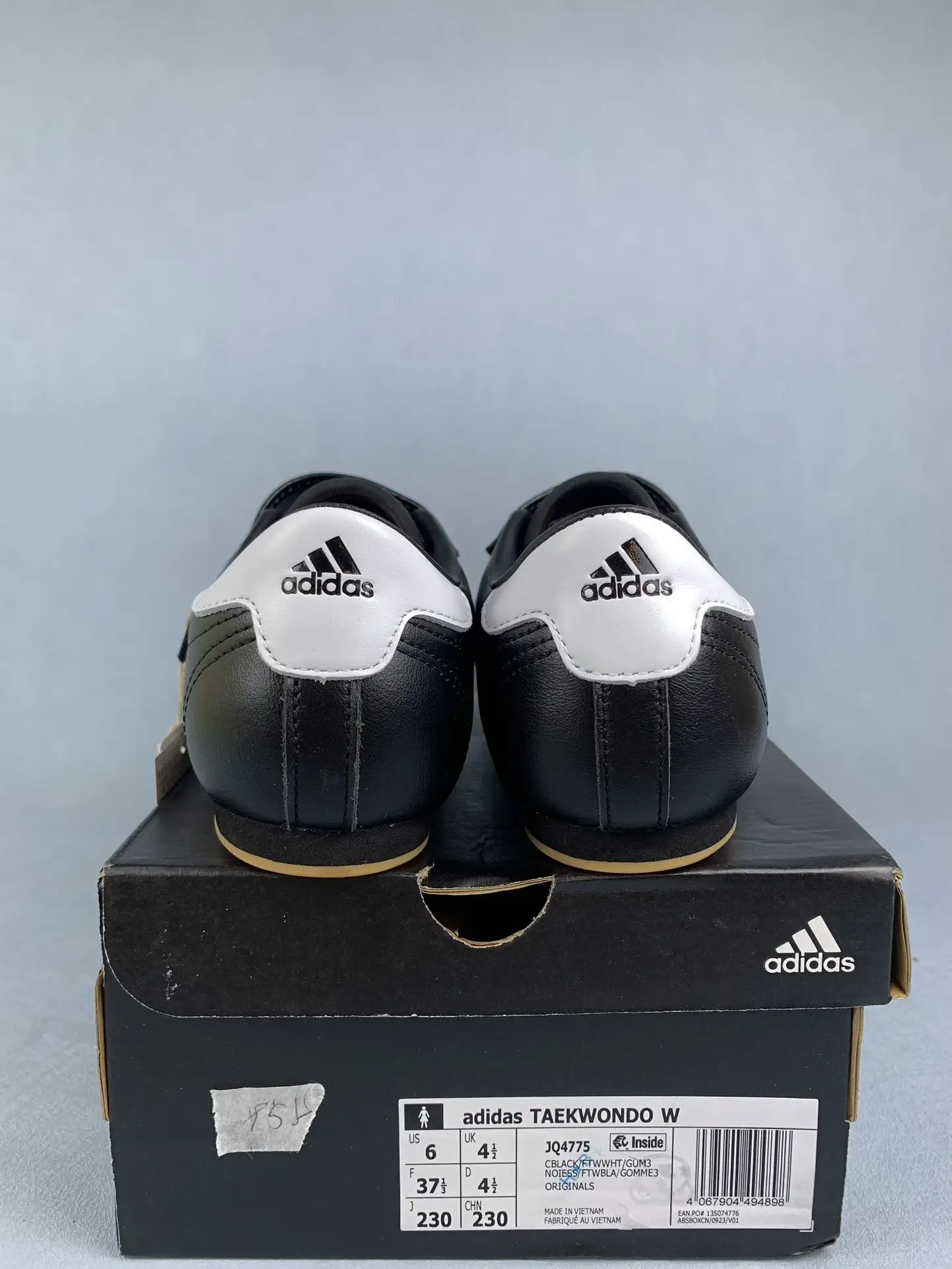 adidas Taekwondo Black White Gum Shoes product photo from LabelPicks