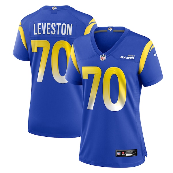 KT Leveston Los Angeles Rams Nike Women's Team Game Jersey -  Royal