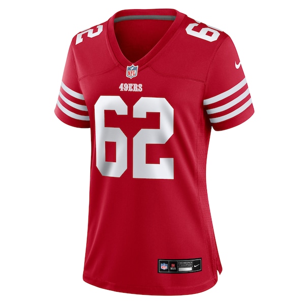 Austen Pleasants San Francisco 49ers Nike Women's Team Game Jersey -  Scarlet