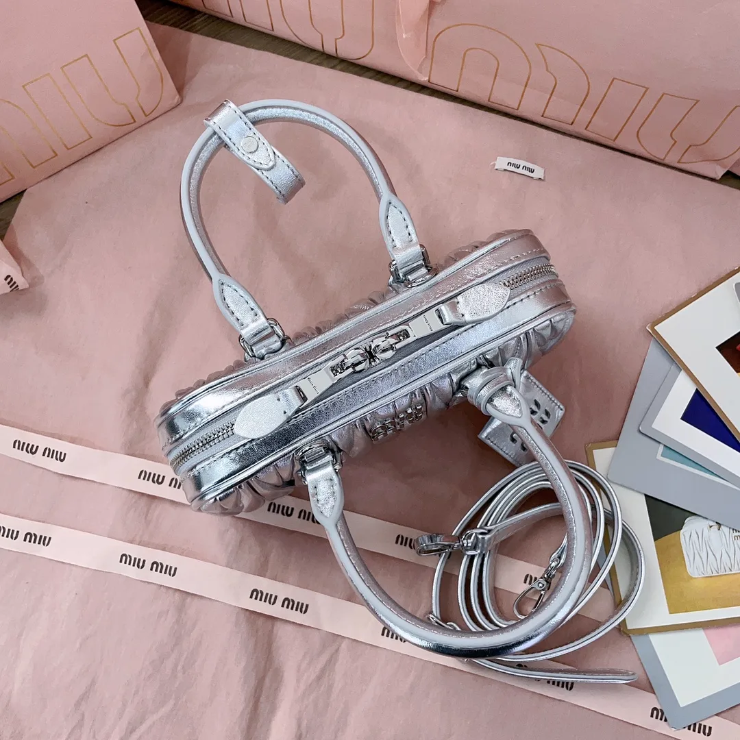 Miu Miu Arcadie Satin Top Handle Bag product photo from LabelPicks