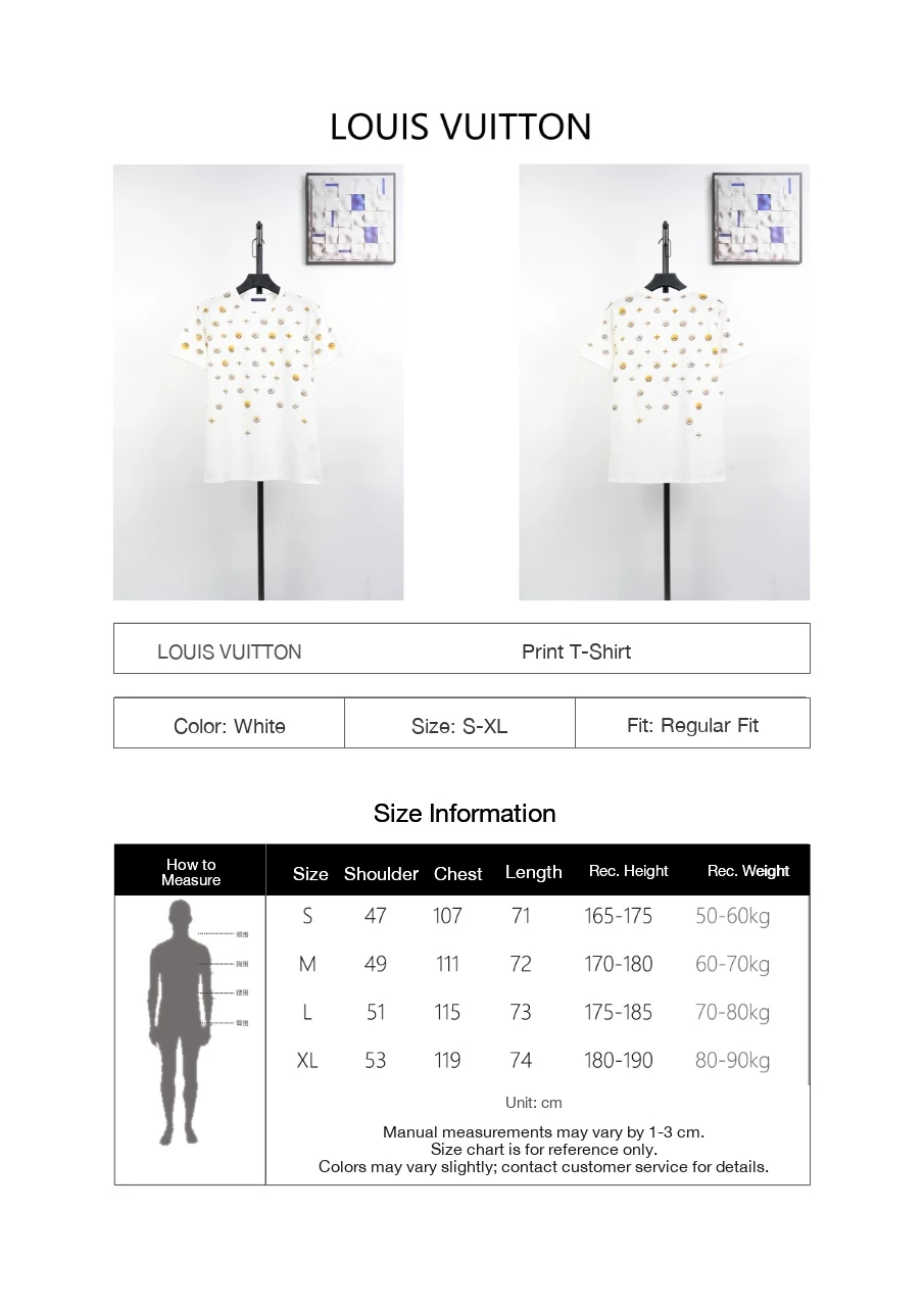 Louis Vuitton White Half Daisy Monogram Print T-Shirt product photo from LabelPicks