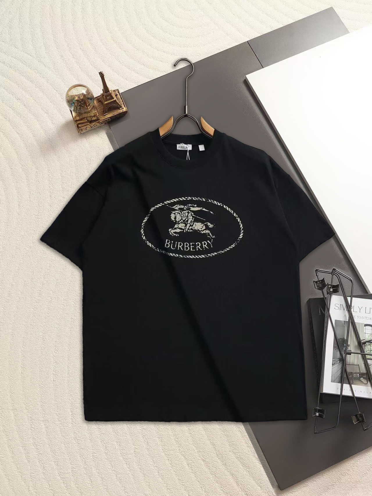 0527 Classic letter prints t-shirt