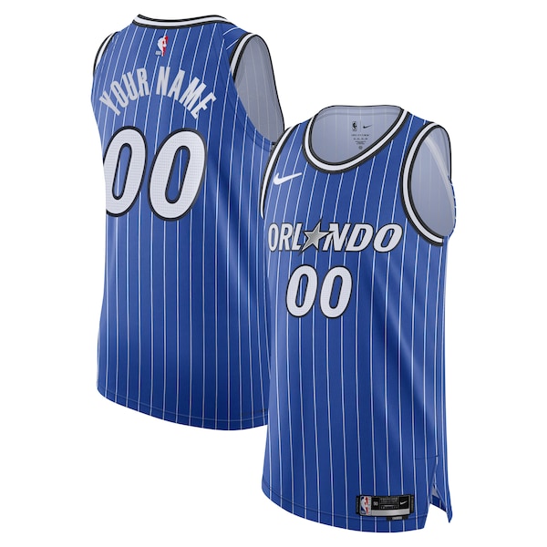 Orlando Magic Nike Authentic Custom Jersey - Icon Edition - Blue