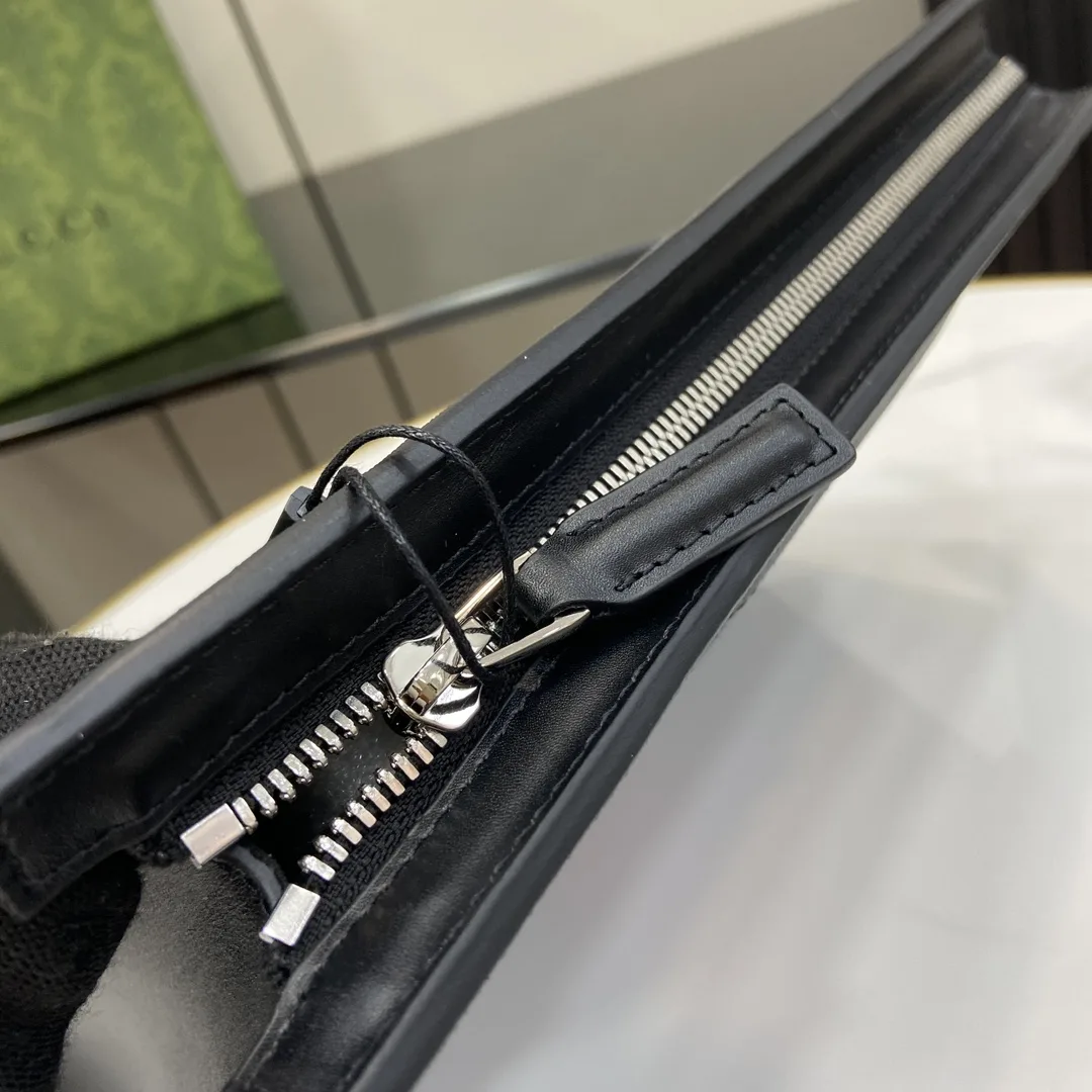 Gucci Black Ophidia GG Supreme Canvas Clutch product photo from LabelPicks