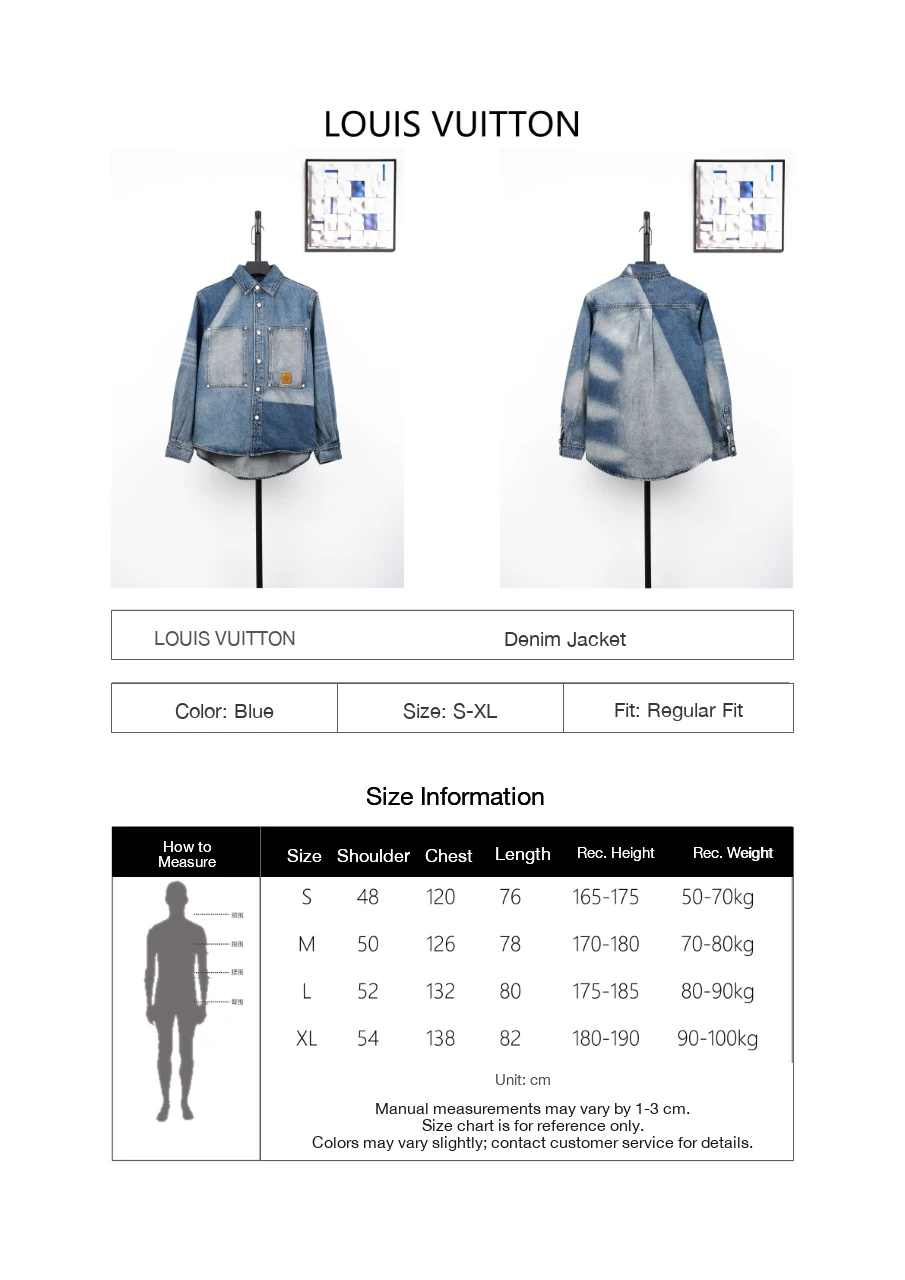 Louis Vuitton Sun Faded Washed Denim Jacket product photo from LabelPicks