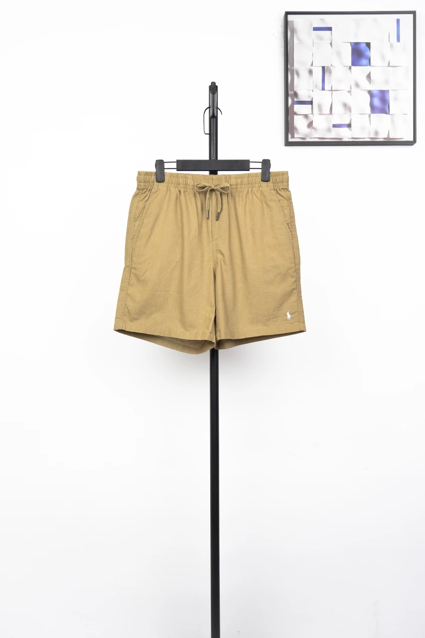 Ralph Lauren Khaki Linen Casual Shorts product photo from LabelPicks