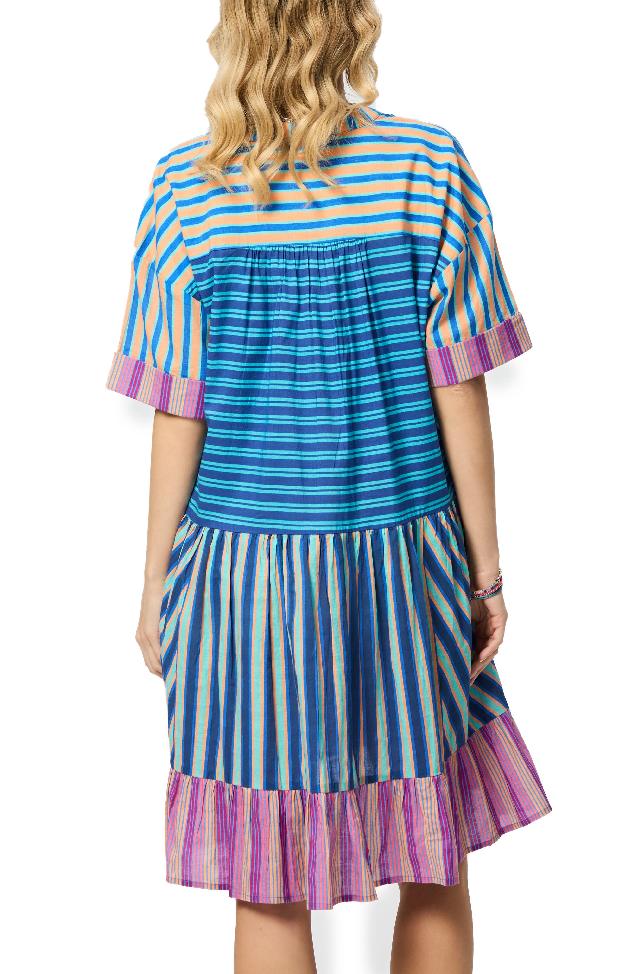 SAACHI Striped Tunic Dress