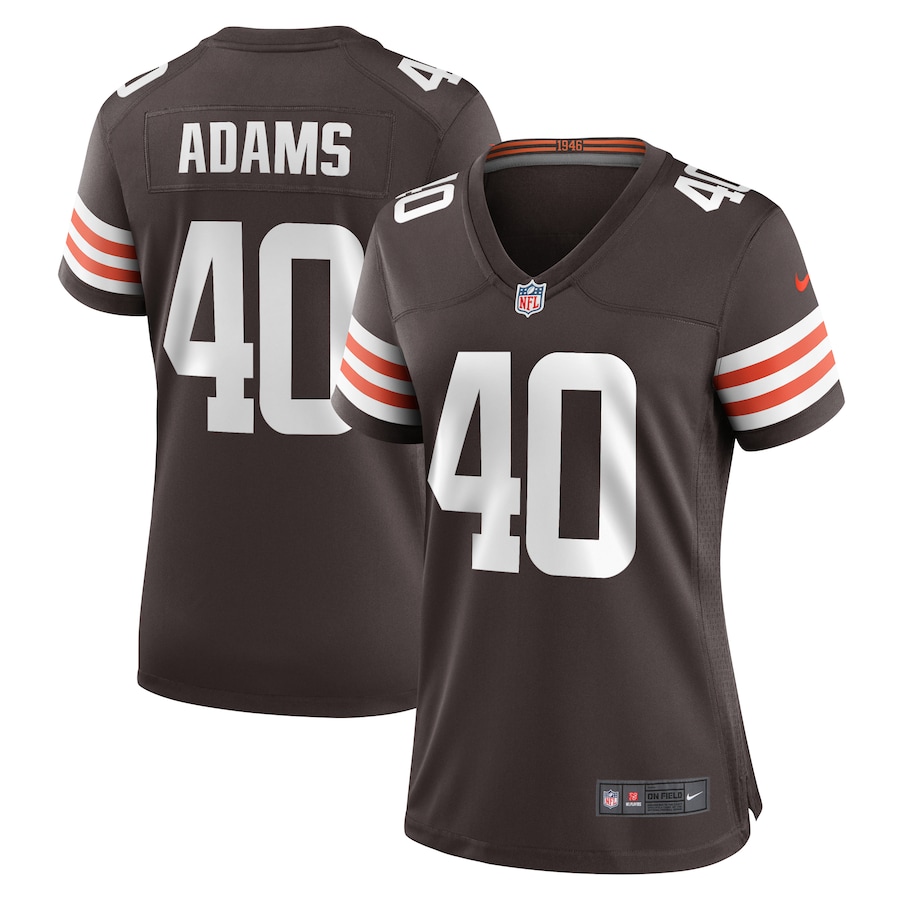 Matthew Adams Cleveland Browns Nike Women's Team Game Jersey -  Brown