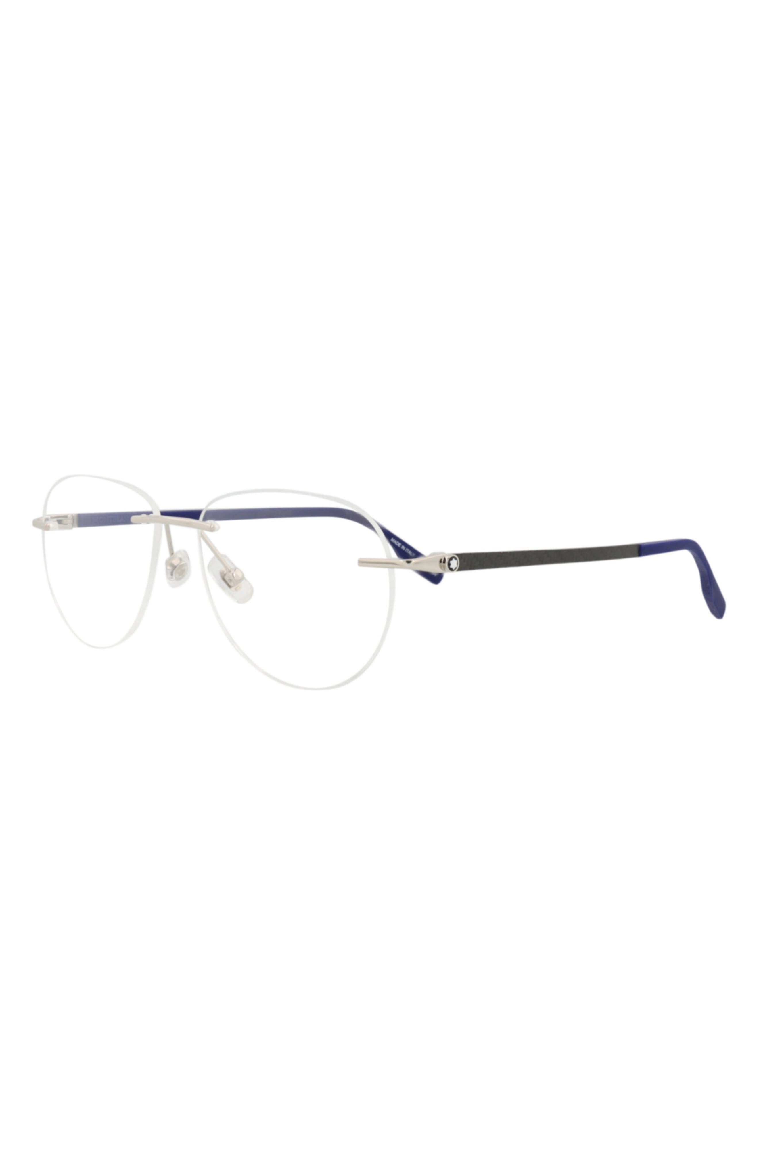Montblanc 56mm Rimless Square Optical Glasses