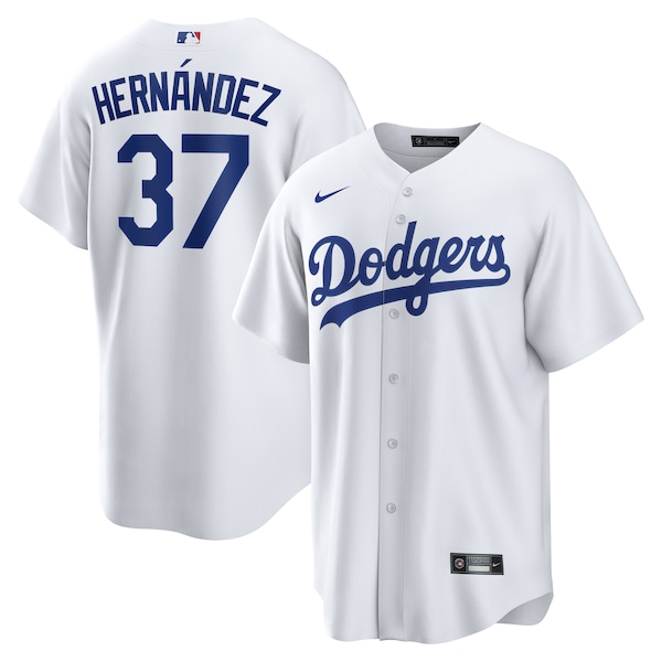 Teoscar Hernandez Los Angeles Dodgers Nike Home Replica Jersey - White