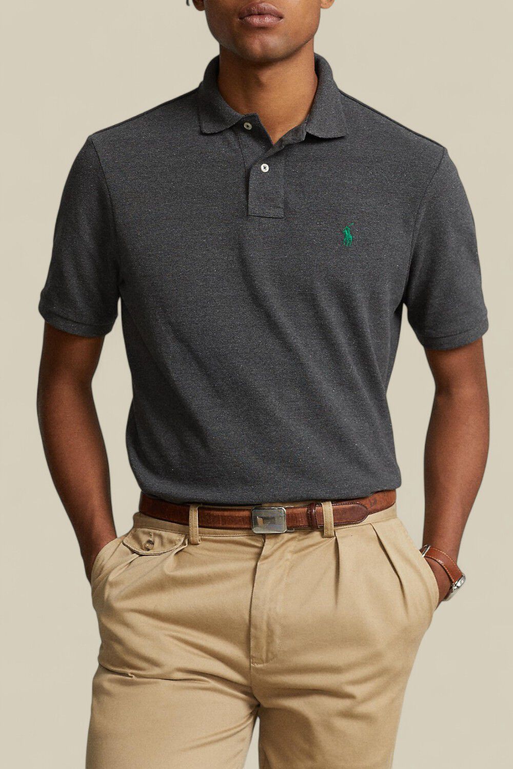 POLO RALPH LAUREN חולצת פולו סלים פיט